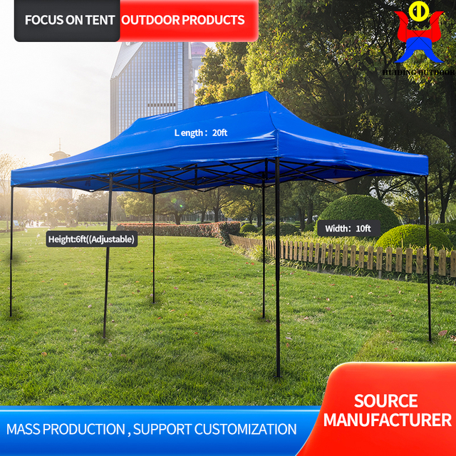 La tienda plegable de la cubierta impermeable del 10x20ft surge las tiendas para la tienda de la exhibición del acontecimiento de las fiestas