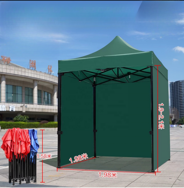 Carpa plegable personalizada para feria comercial, toldo emergente, Gazebo publicitario, marco de acero con impresión de logotipo personalizado, 3x3m, 10x10 pies