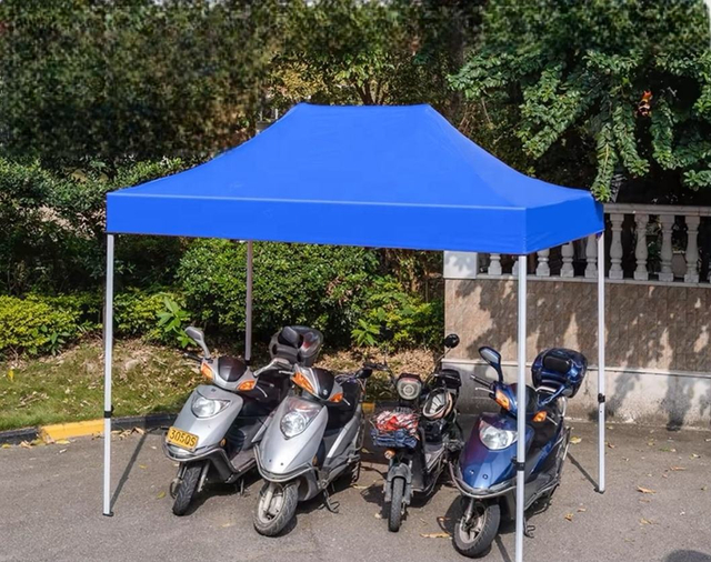Cabina de exposición al aire libre portátil con impresión personalizada, tienda promocional para ferias comerciales, tienda con estructura de acero de lujo para eventos publicitarios