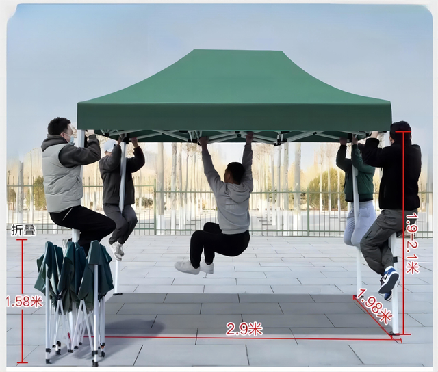 Diseño gratuito, feria comercial, plegable, otra impresión personalizada, dosel emergente, mirador, toldo, marquesina, tiendas de campaña para exteriores, marco Hexagonal