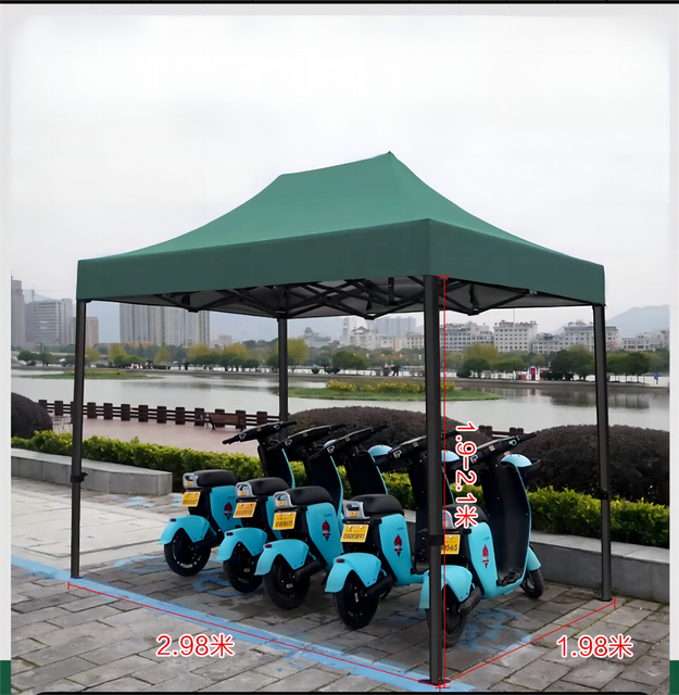 Carpa con dosel para exteriores con estructura de acero, carpa emergente publicitaria personalizada con impresión personalizada y logotipo propio, carpa para ferias comerciales