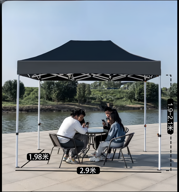 Tienda emergente personalizada para publicidad al aire libre, toldo impermeable para evento, cenador, promoción, feria comercial