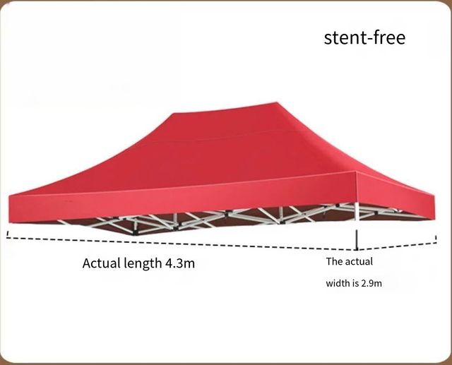 Marco de tienda con dosel de diseño gratuito, dosel fácil de colocar, tienda emergente publicitaria, cenador para exteriores de 10x20 pies, cubierta de tienda 1200d sin marco