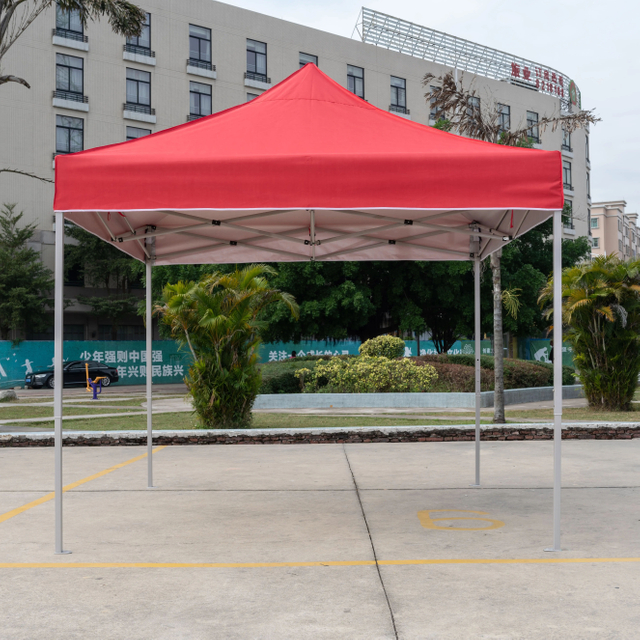 Carpa con dosel plegable 3X3 personalizada para eventos al aire libre Marco de acero moderno de 6m con impresión de logotipo Toldo publicitario resistente al agua