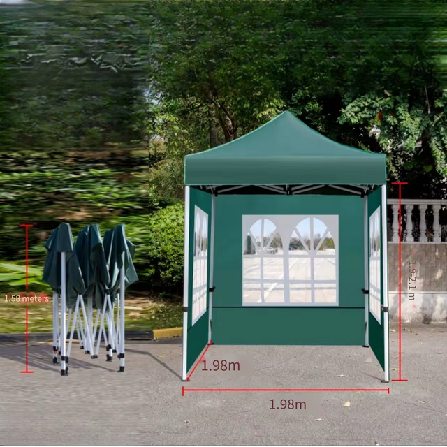Cubierta de estructura de techo de dosel, tienda emergente, toldo, ventana, cenador de jardín, parasol al aire libre, tiendas de campaña para ferias