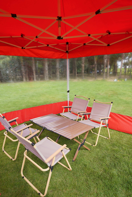 Sombrilla impermeable para espectáculos al aire libre, tienda plegable emergente de 10x10 pies a la venta con logotipo personalizado