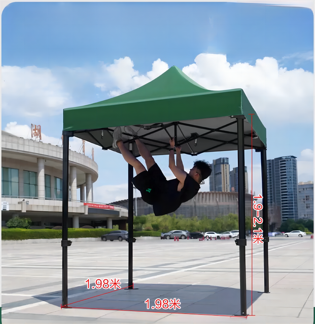 Carpa con dosel para exteriores con estructura de acero, carpa emergente publicitaria personalizada con impresión personalizada y logotipo propio, carpa para ferias comerciales