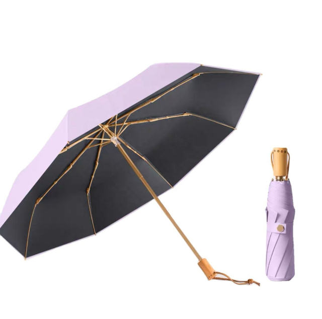 Paraguas plegable automático para hombre, sombrilla grande resistente al viento, resistente a la lluvia, de doble uso, para mujer