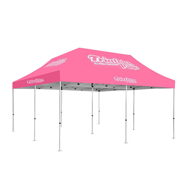 Diseño gratuito, suministro de fábrica, evento de promoción personalizado, tienda publicitaria plegable para exteriores