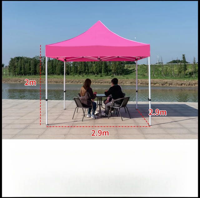 Carpa impresa personalizada para publicidad de ferias comerciales, toldo para techo, exhibición de promoción de exposición de verano, tienda de 10 pies
