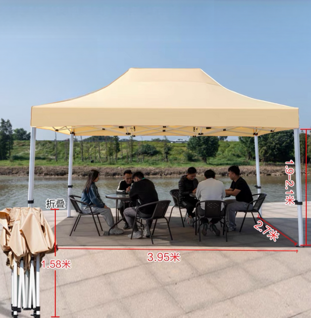 Carpa Gazebo publicitaria impresa personalizada, carpa para fiestas emergente al aire libre con impresión de logotipo, carpas de exposición impermeables de aluminio
