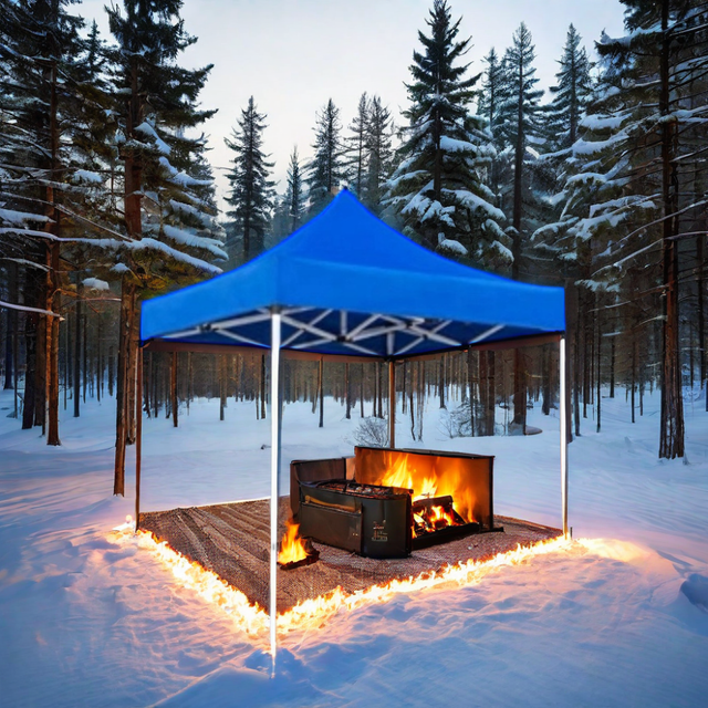 Cabina de exposición al aire libre portátil con impresión personalizada, tienda promocional para ferias comerciales, tienda con estructura de acero de lujo para eventos publicitarios