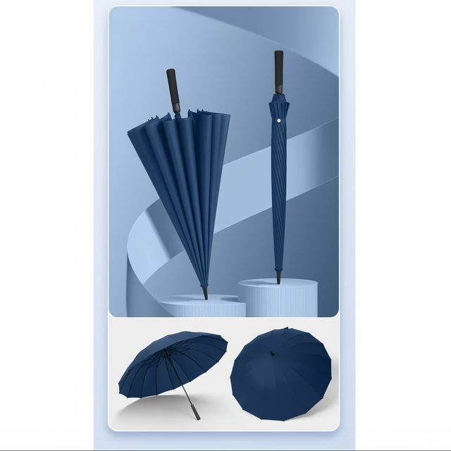 Paraguas de golf extra grande personalizado de fábrica, promoción, personalidad, resistente al viento, impermeable, paraguas abierto automático con logotipo